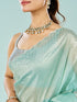 Mohey Emerald Allure Organza Saree