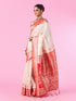 Mohey Festive Charm Cream Saree