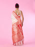 Mohey Festive Charm Cream Saree