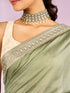 Mohey Emerald Elegance Saree