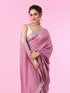Mohey Dusty Pink Elegance Saree