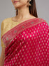 Mohey Radiant Rani Pink Saree