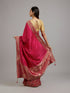 Mohey Radiant Rani Pink Saree