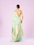 Mohey Sea Green Finery Saree