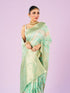 Mohey Sea Green Finery Saree