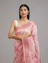 Mohey Vibrant Pink Elegance Saree