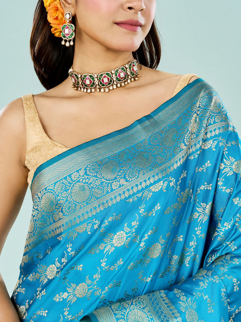 Mohey Sapphire Serenity Saree
