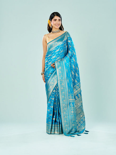 Mohey Sapphire Serenity Saree