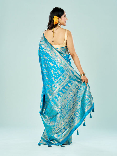 Mohey Sapphire Serenity Saree