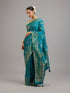 Mohey Glamorous Rama Green Saree