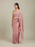 Mohey Elegant Peach Chinon Saree