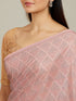 Mohey Elegant Peach Chinon Saree
