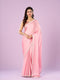 Mohey Pink Chinon Elegance Saree