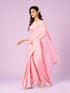 Mohey Pink Chinon Elegance Saree