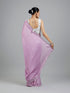 Mohey Chinon Purple Elegance Saree