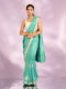 Mohey Enchanting Sea Green Saree
