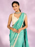 Mohey Enchanting Sea Green Saree