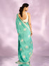 Mohey Enchanting Sea Green Saree