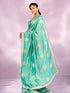 Mohey Enchanting Sea Green Saree