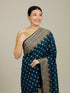 Mohey Ethereal Blue Elegant Saree