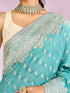 Mohey Exquisite Light Blue Saree