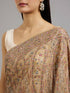 Mohey Enchanting Beige Georgette Saree
