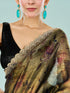 Mohey Ethereal Blue Organza Saree