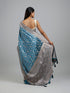 Mohey Dusty Cerulean Saree