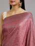 Mohey Dusty Pink Elegance Saree