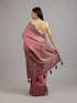 Mohey Dusty Pink Elegance Saree