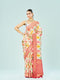 Mohey Radiant Cream Satin Saree