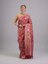 Mohey Enchanting Pink Satin Saree