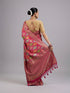 Mohey Enchanting Pink Satin Saree