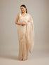 Mohey Elegant Cream Classic Saree