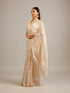 Mohey Elegant Cream Classic Saree