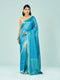 Mohey Blue Elegance Saree