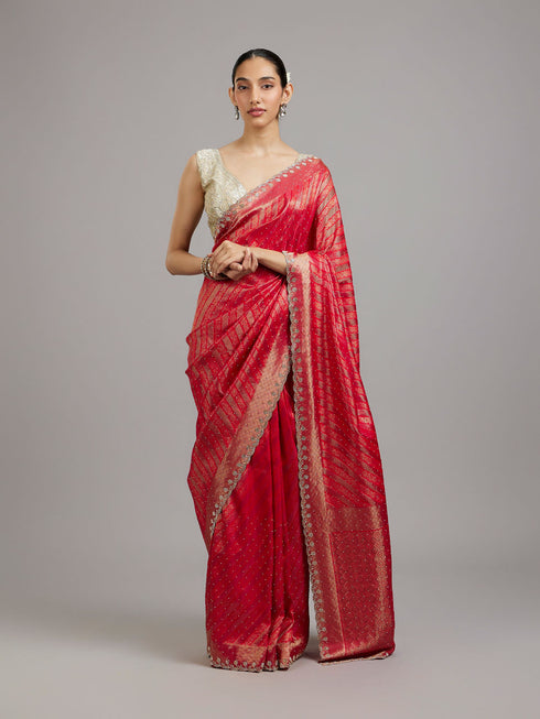 Mohey Regalia Rani Silk Saree