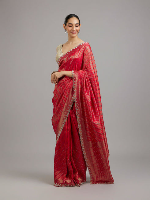 Mohey Regalia Rani Silk Saree