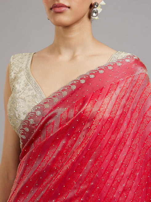 Mohey Regalia Rani Silk Saree