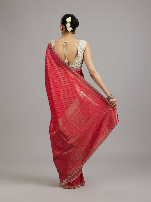 Mohey Regalia Rani Silk Saree