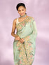 Mohey Sea Green Elegance Saree