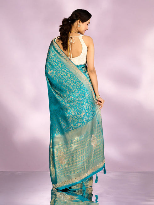 Mohey Emerald Enchantment Saree