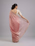 Mohey Dusty Pink Organza Saree