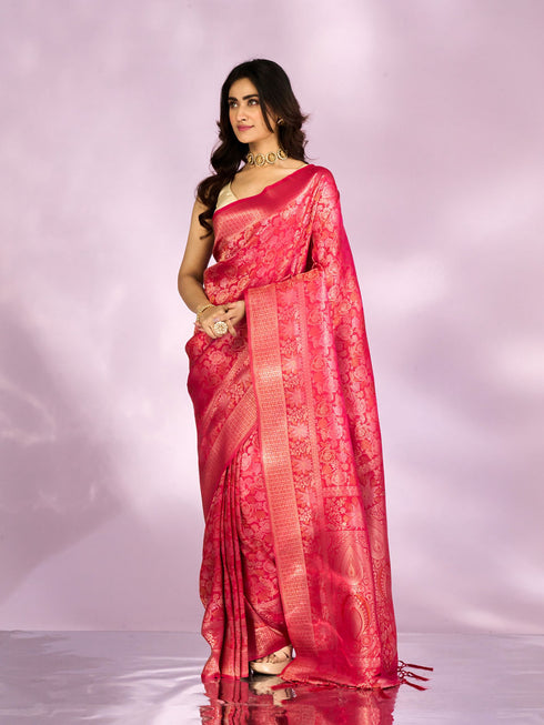 Mohey Magical Pink Celebration Saree