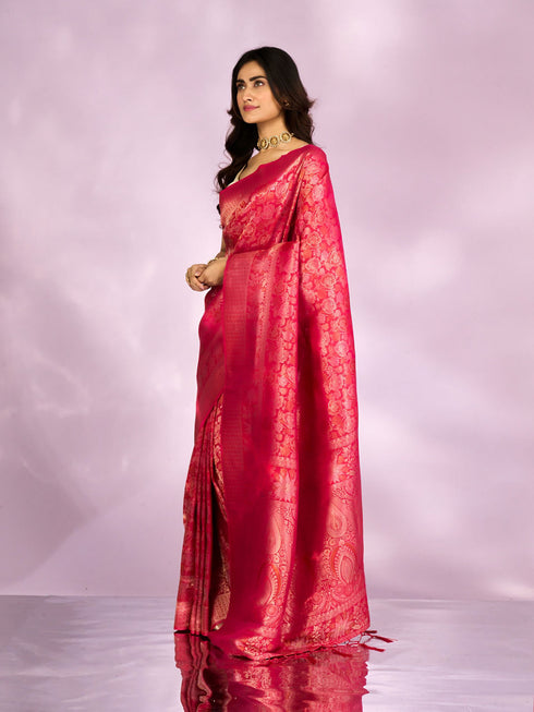 Mohey Magical Pink Celebration Saree