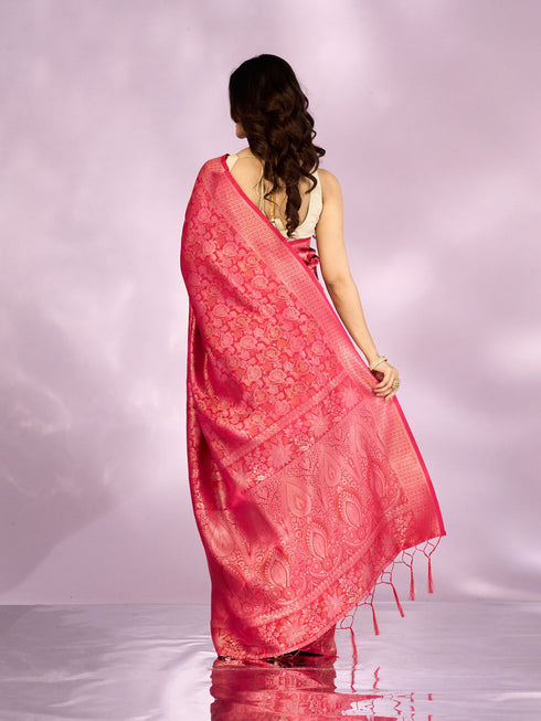 Mohey Magical Pink Celebration Saree