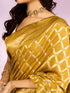 Mohey Yellow Weave Saree