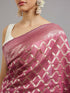 Mohey Purple Splendor Vibrant Saree