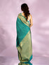 Mohey Resplendent Rama Green Saree