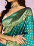 Mohey Resplendent Rama Green Saree